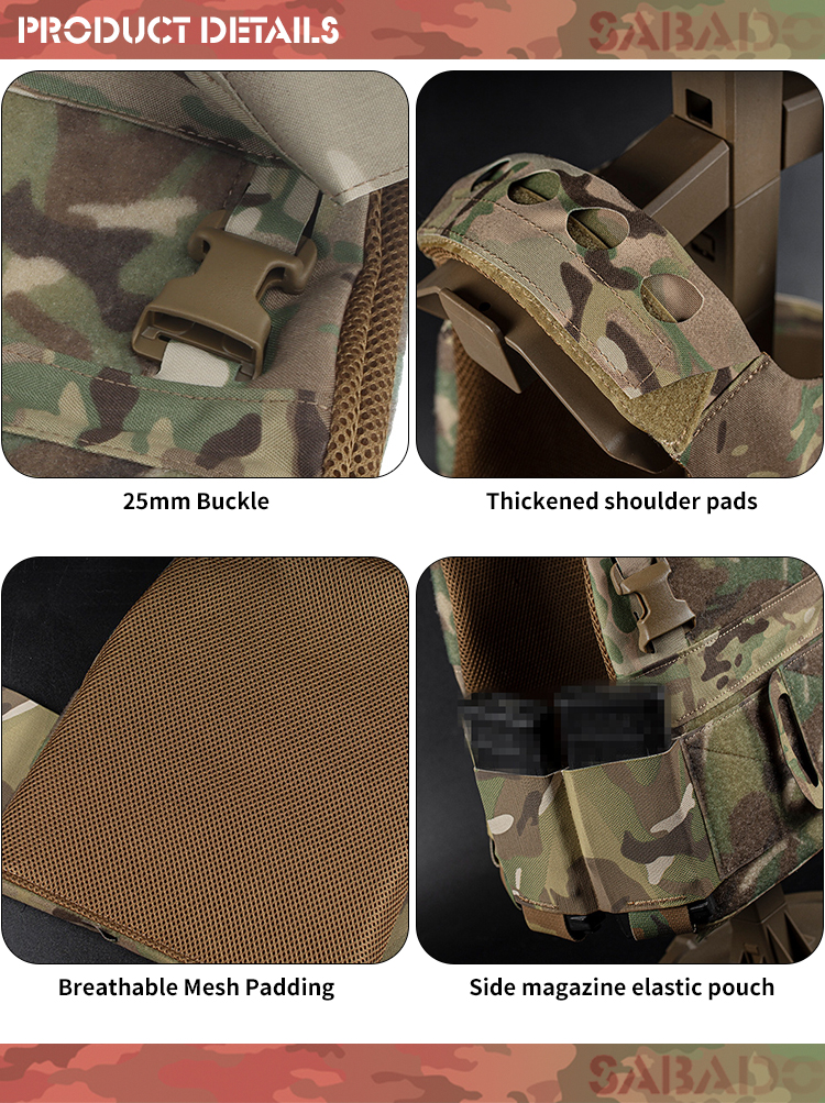 Военный жилет SABADO Hunting Gear Molle System Plate Carrier