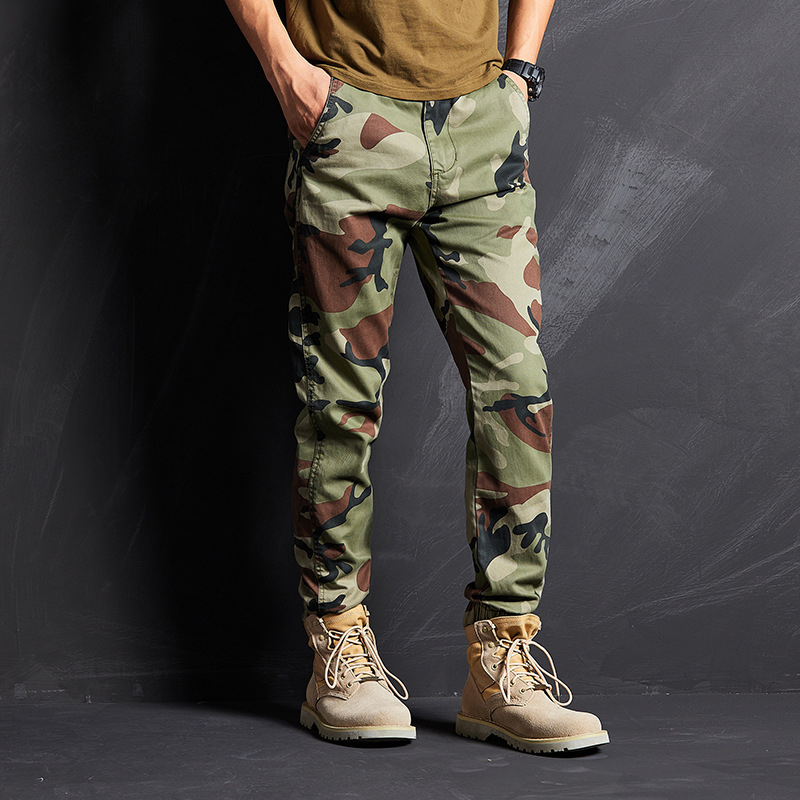 SABADO Camo Joggers Мужские военные армейские брюки-карго