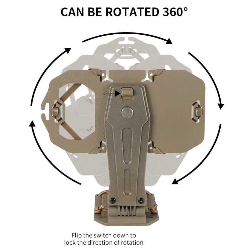 Сабадо боя на 360 ° вращающийся Держатель сундуков военного класса