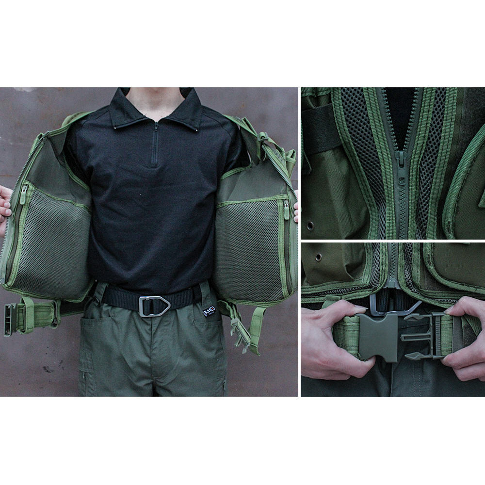 SABADO Tactical Vest Сетчатый устойчивый к ударам дышащий жилет