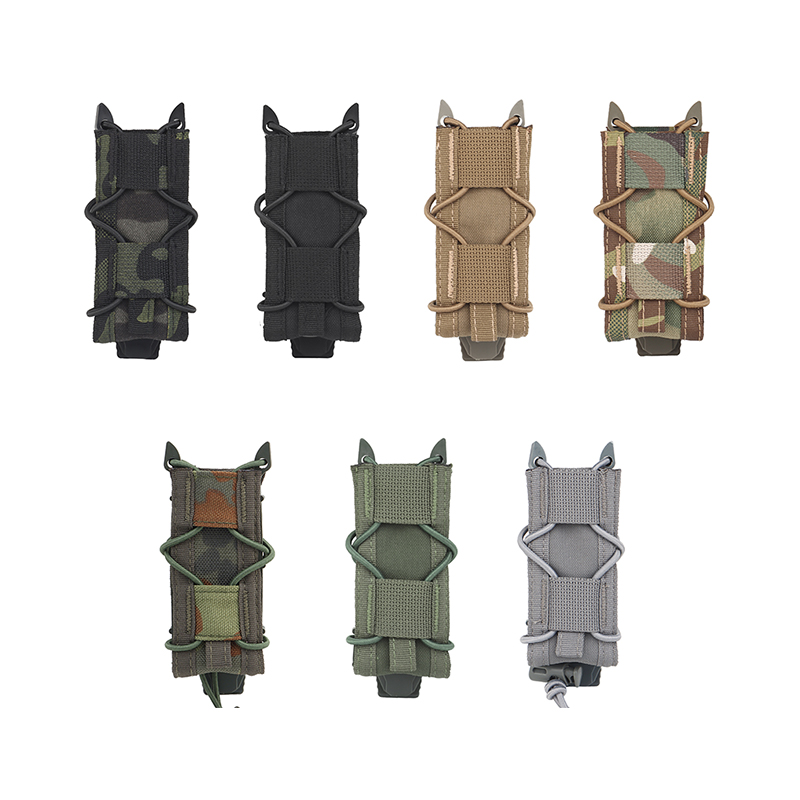 SABADO Molle Tactical Magazine Pouch 9mm Single Mag Bag Bag